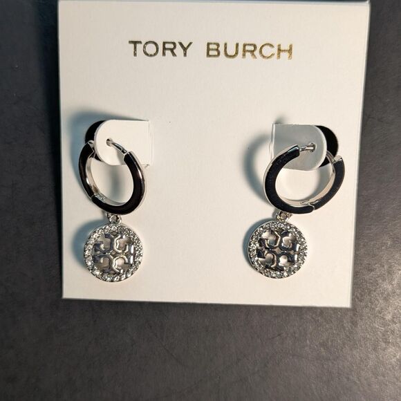 Tory Burch silver Miller 2 piece set - Picture 2 of 6